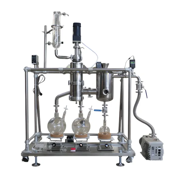 Reator encamisado de aço inox 316 utilizado em processos químicos industriais